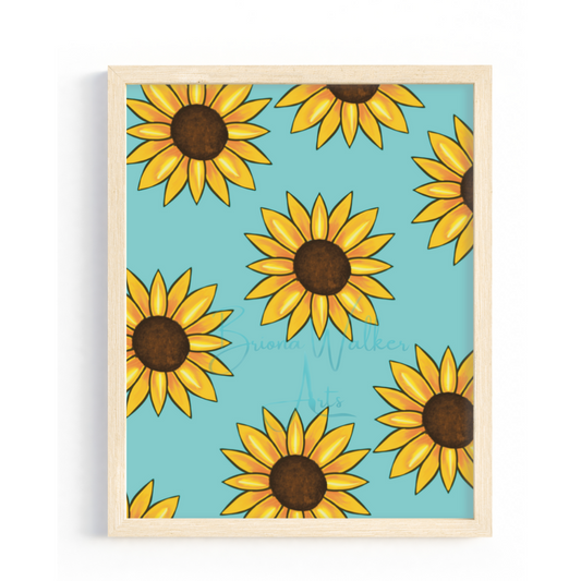 Sunflowers 8x10"